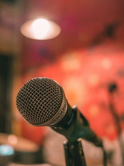 Microphone for an interview