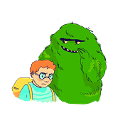 Worry Monster is whispering lies to a child.  Grandparents can connect and help kids with the truth.